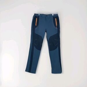 Bombshell Pants Mens 38x36 Gray Softshell Fleece Lined Hiking Outdoor Trail